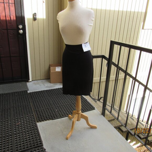 #517  NEW WOMEN'S LONG BLACK SKIRT BY HARPER GREER (SIZE 14W) - Picture 1 of 3
